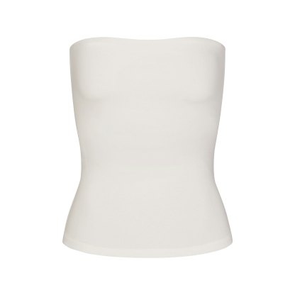 COTTON JERSEY TUBE TOP - MARBLE - image 5