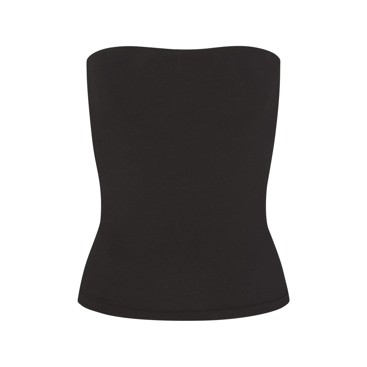 COTTON JERSEY TUBE TOP - SOOT - image 33