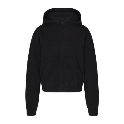 COTTON FLEECE CLASSIC ZIP UP HOODIE - ONYX - image 29