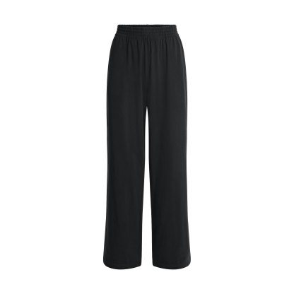 COTTON JERSEY WIDE LEG PANT - SOOT - image 11