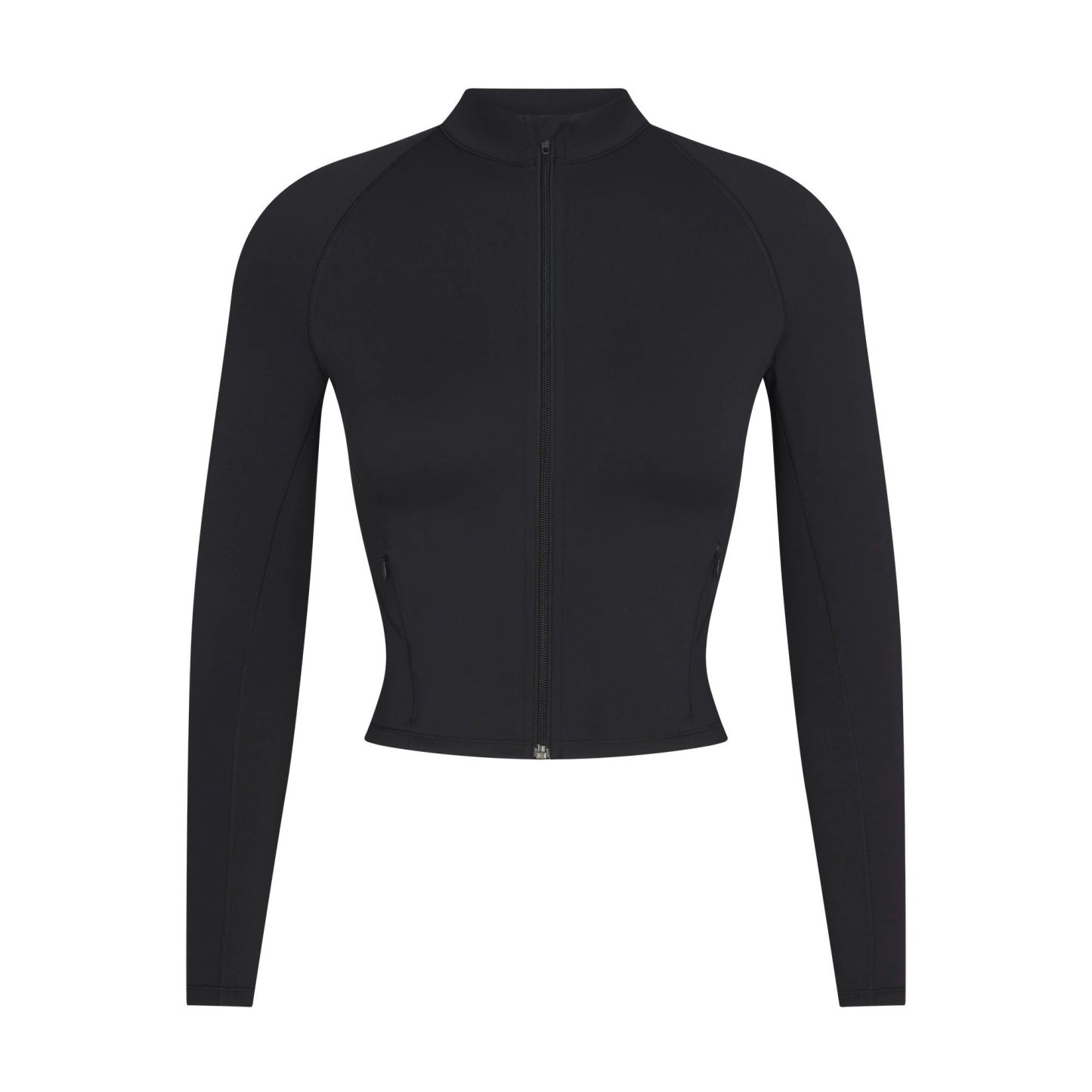 NikeSKIMS MATTE MOCK NECK FULL ZIP JACKET - OBSIDIAN - image 9