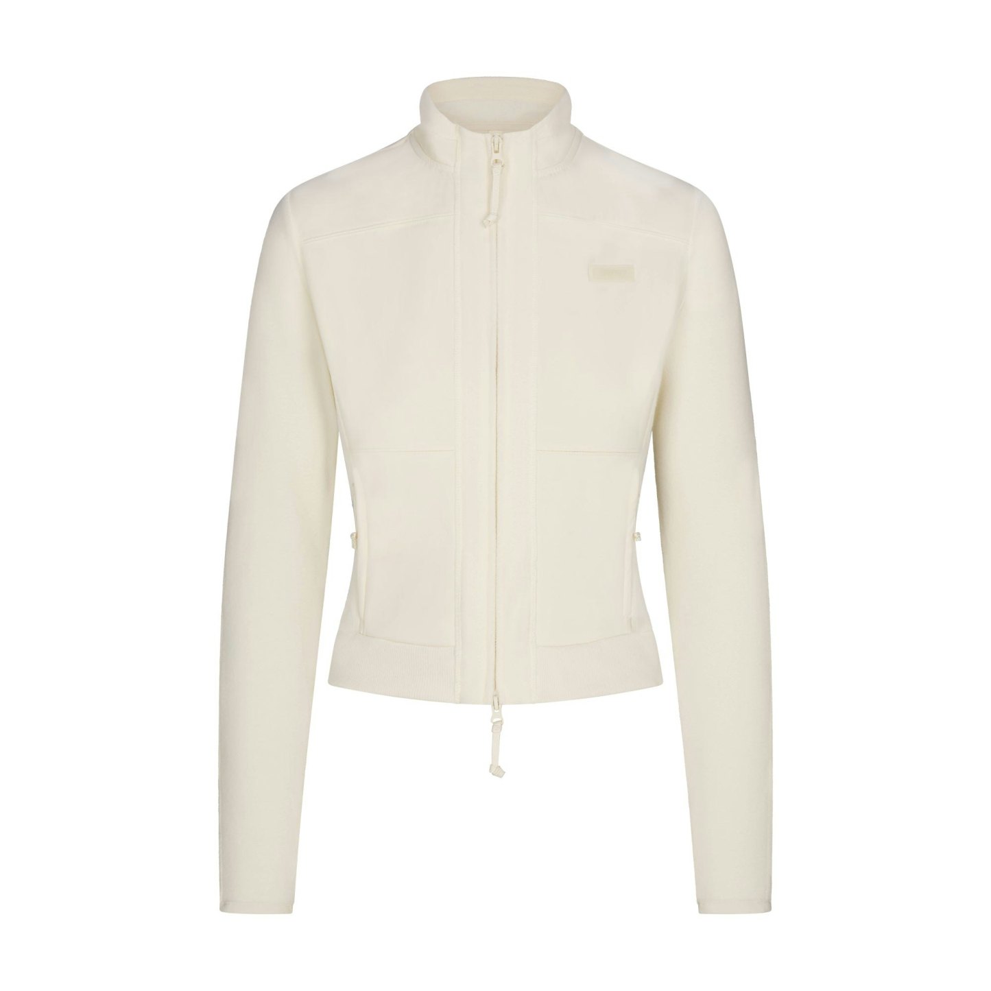 OUTDOOR FLEECE FITTED JACKET - ECRU - image 7
