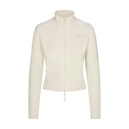 OUTDOOR FLEECE FITTED JACKET - ECRU - image 7