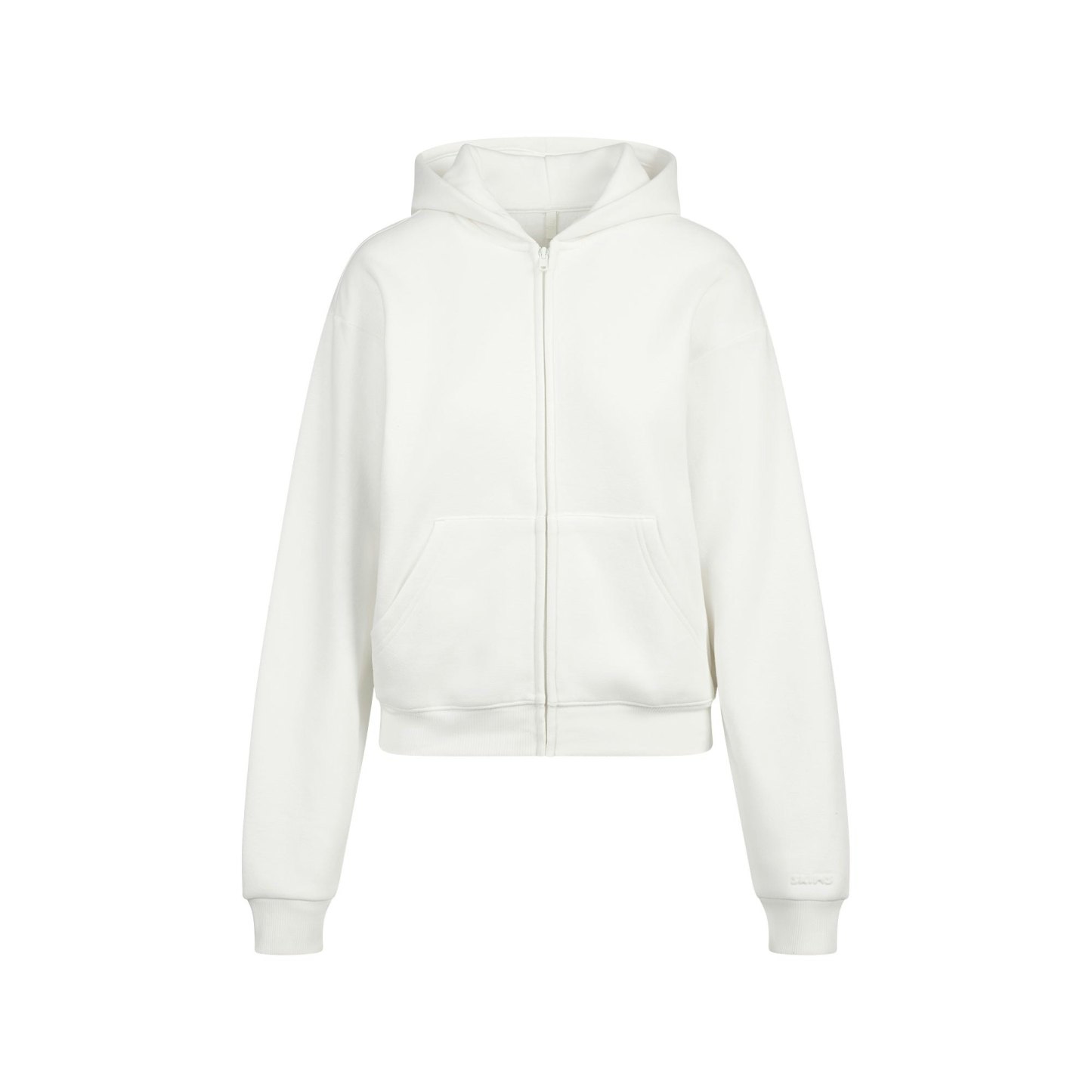COTTON FLEECE CLASSIC ZIP UP HOODIE - MARBLE - image 12