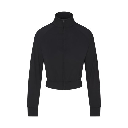 NikeSKIMS AIRY CROPPED TRACK JACKET - OBSIDIAN - image 16