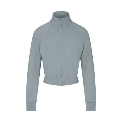 NikeSKIMS AIRY CROPPED TRACK JACKET - WASHED PACIFIC - image 7