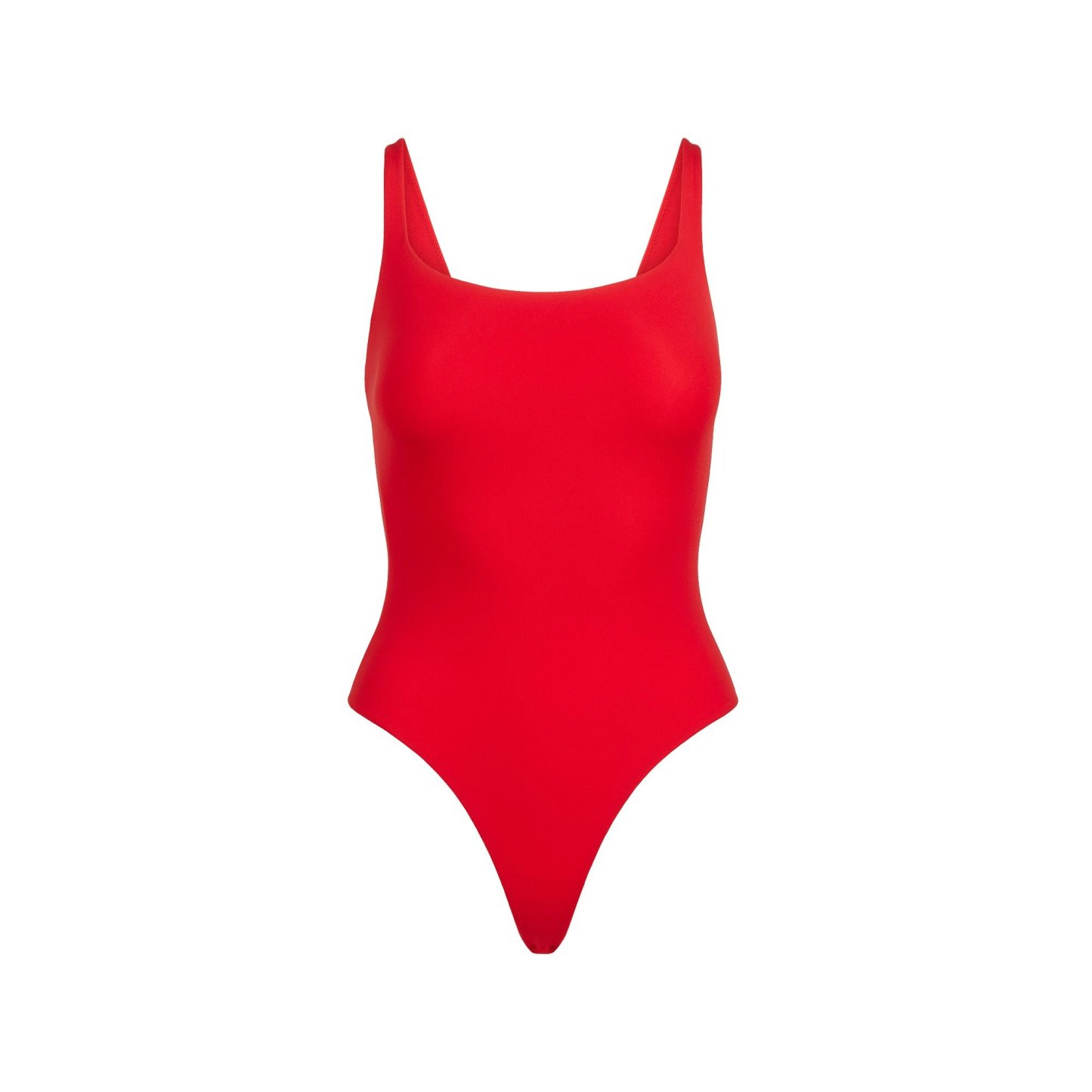 FITS EVERYBODY SQUARE NECK BODYSUIT - CHERRY - image 10
