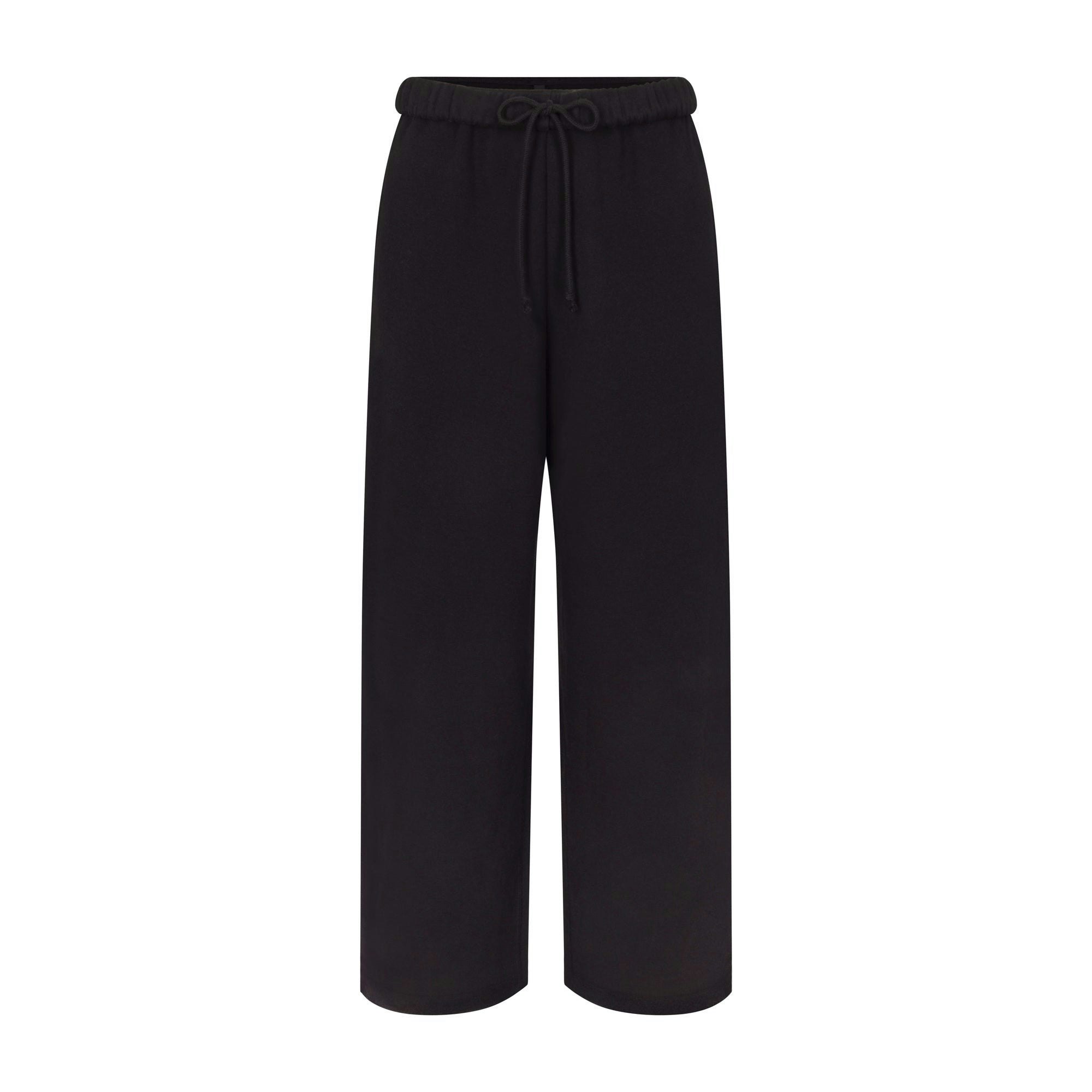 COTTON FLEECE CLASSIC STRAIGHT LEG PANT - ONYX - image 35