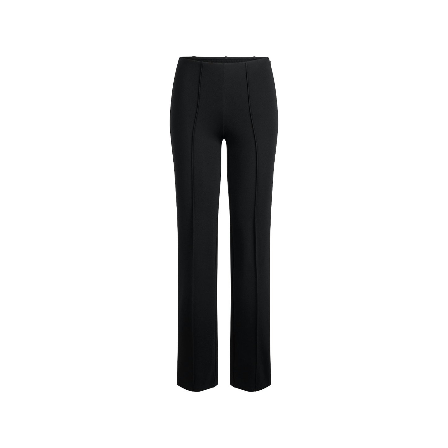 THE ESSENTIAL COLLECTION HIGH-WAISTED PINTUCK STRAIGHT LEG PANT - OBSIDIAN - image 6