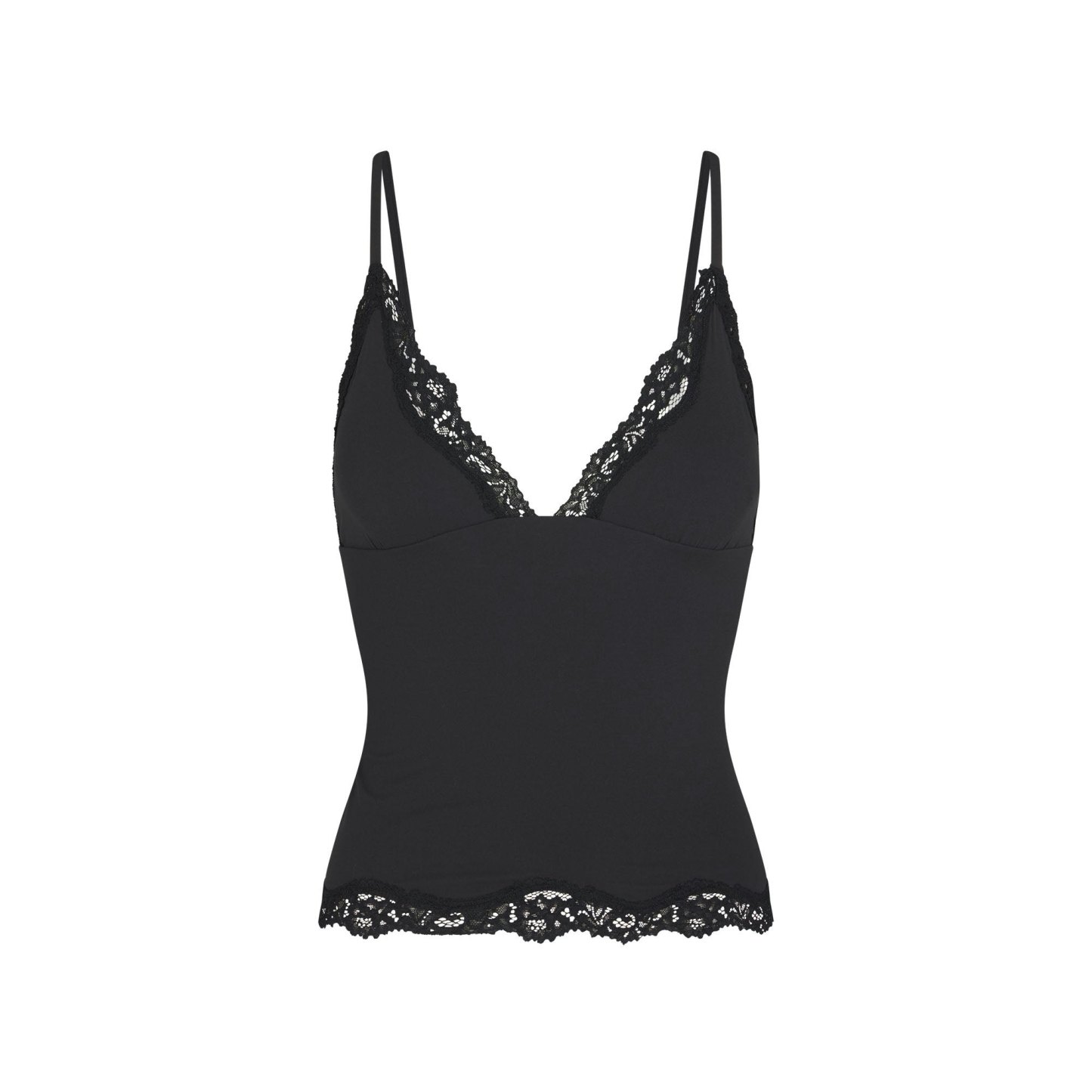 FITS EVERYBODY LACE TRIANGLE CAMI - ONYX - image 5