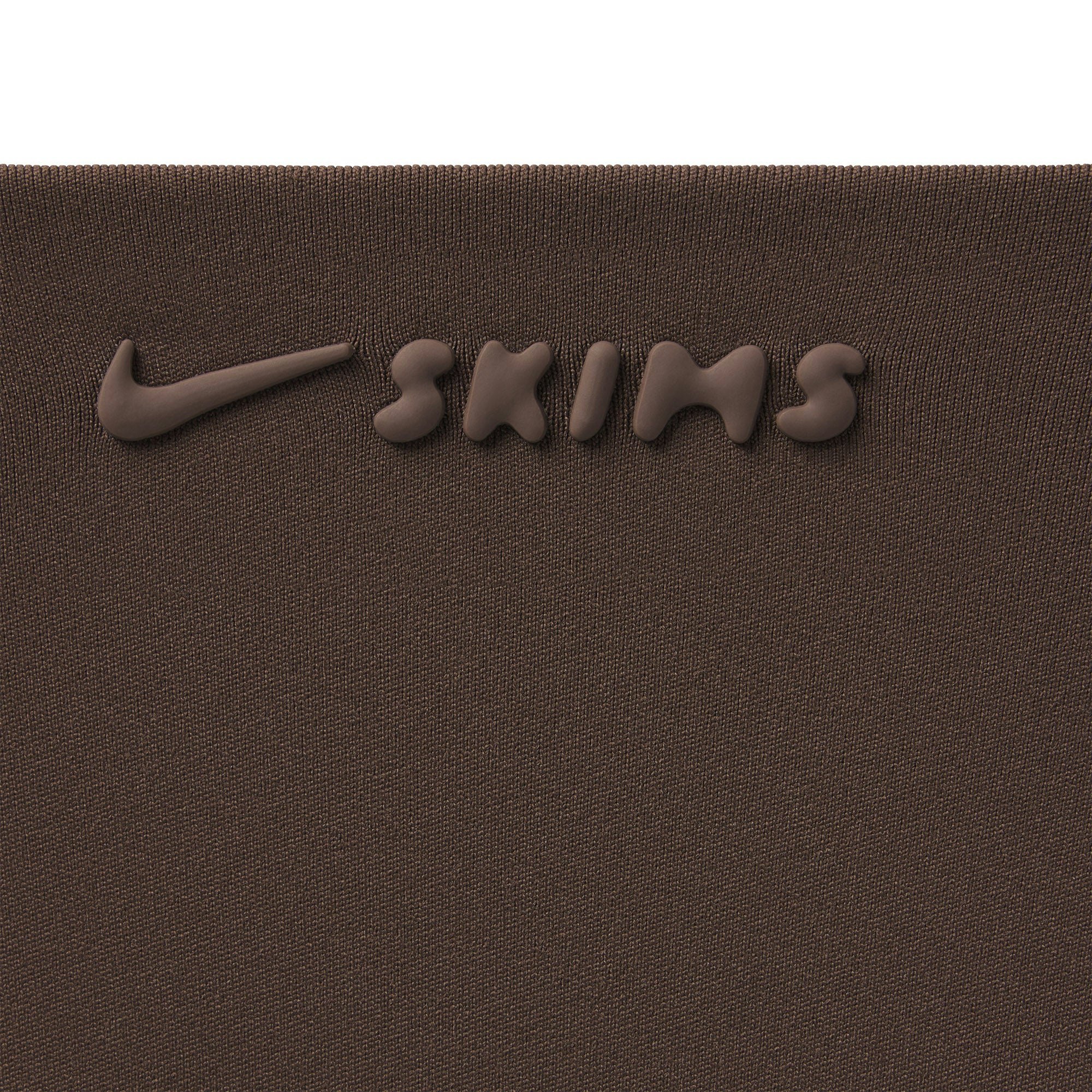 NikeSKIMS MATTE MOCK NECK FULL ZIP JACKET - DARK SEPIA - image 13