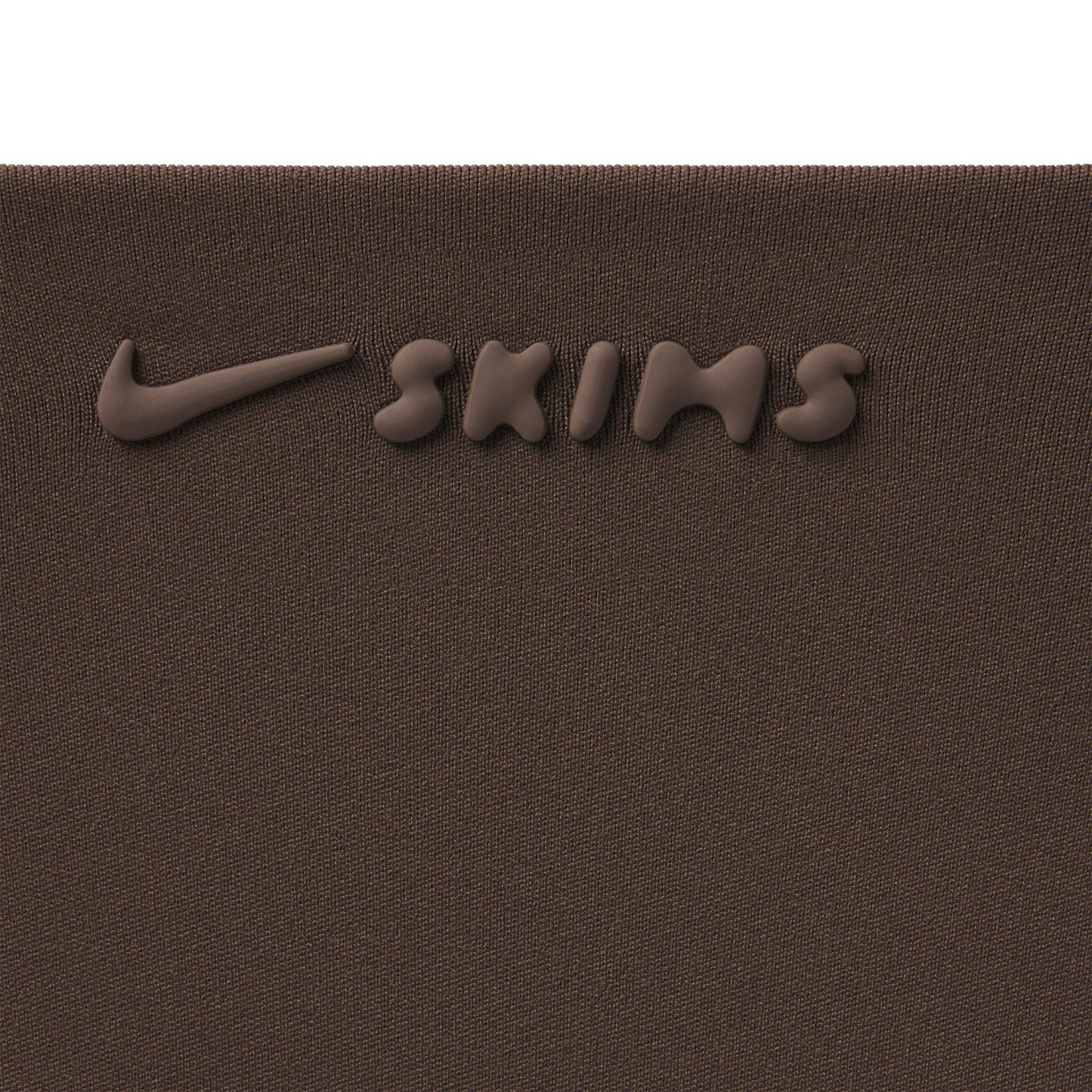 NikeSKIMS MATTE MOCK NECK FULL ZIP JACKET - DARK SEPIA - image 13