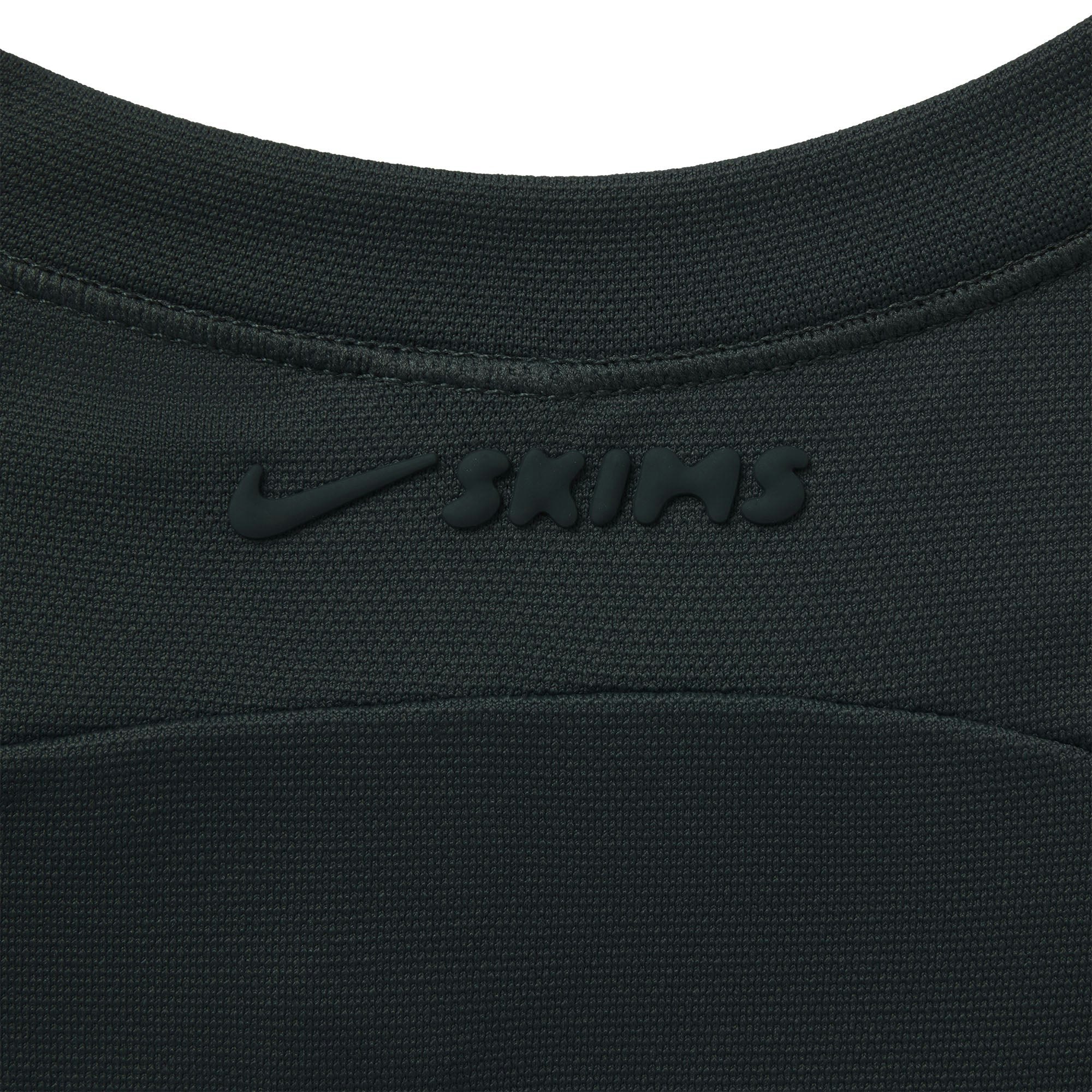 NikeSKIMS AIRY LONG SLEEVE CREW NECK TOP - DARK TEAL - image 18