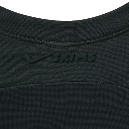 NikeSKIMS AIRY LONG SLEEVE CREW NECK TOP - DARK TEAL - image 18