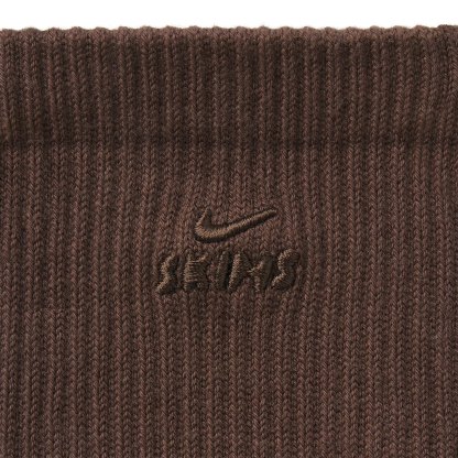 NikeSKIMS ACCESSORIES DRI-FIT™ PILATES GRIP CREW SOCK - DARK SEPIA - image 24