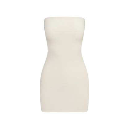 COTTON JERSEY MINI TUBE DRESS - MARBLE - image 12