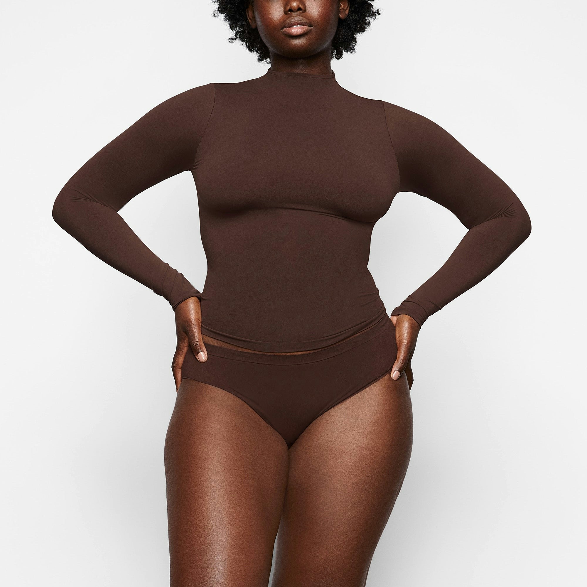 SOFT SMOOTHING SEAMLESS BRIEF - COCOA