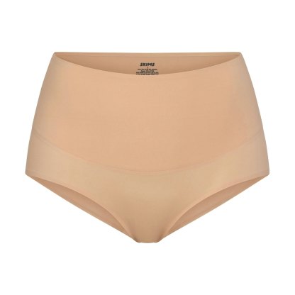 SMOOTHING INTIMATES HIGH-WAISTED BRIEF - CLAY