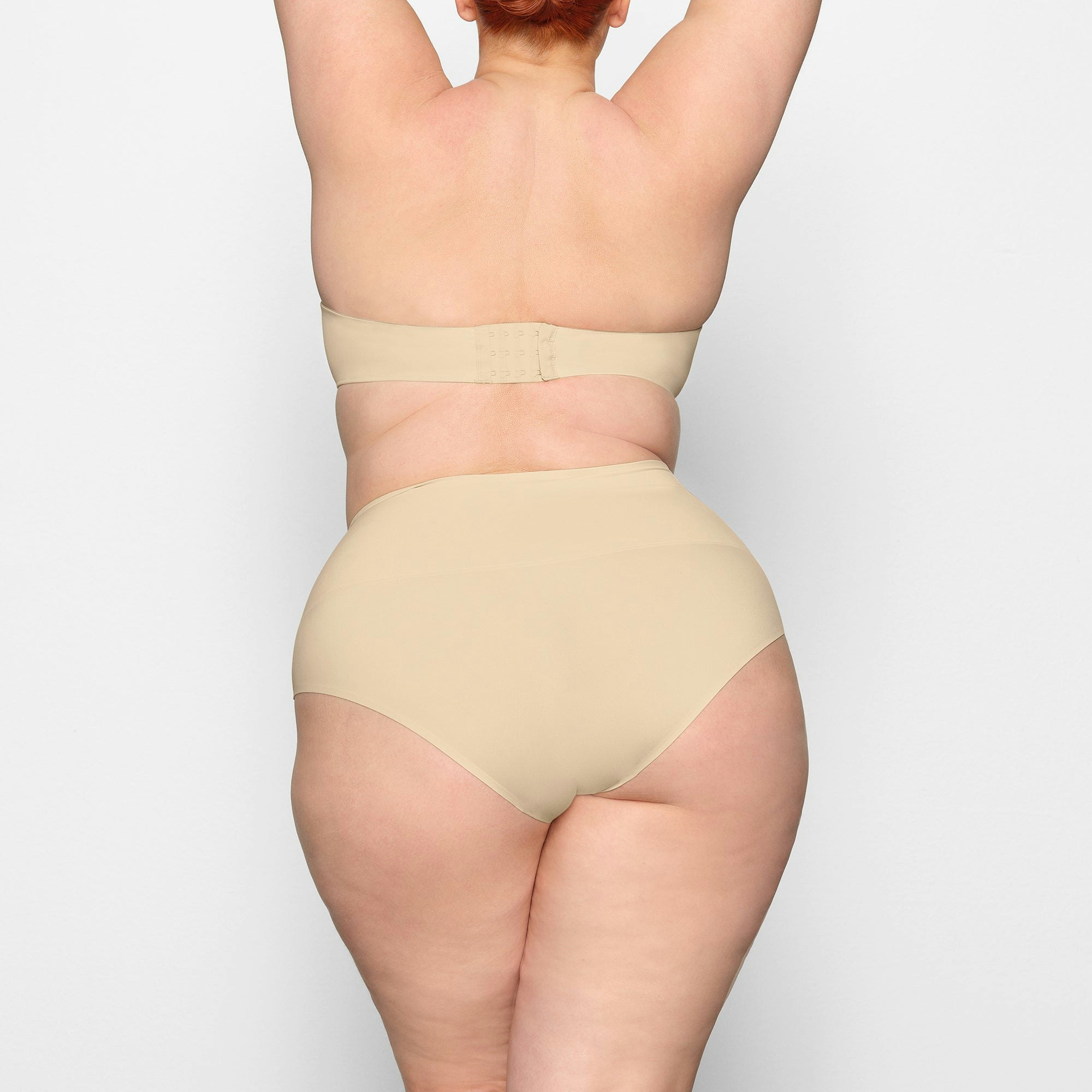 SMOOTHING INTIMATES HIGH-WAISTED BRIEF - SAND