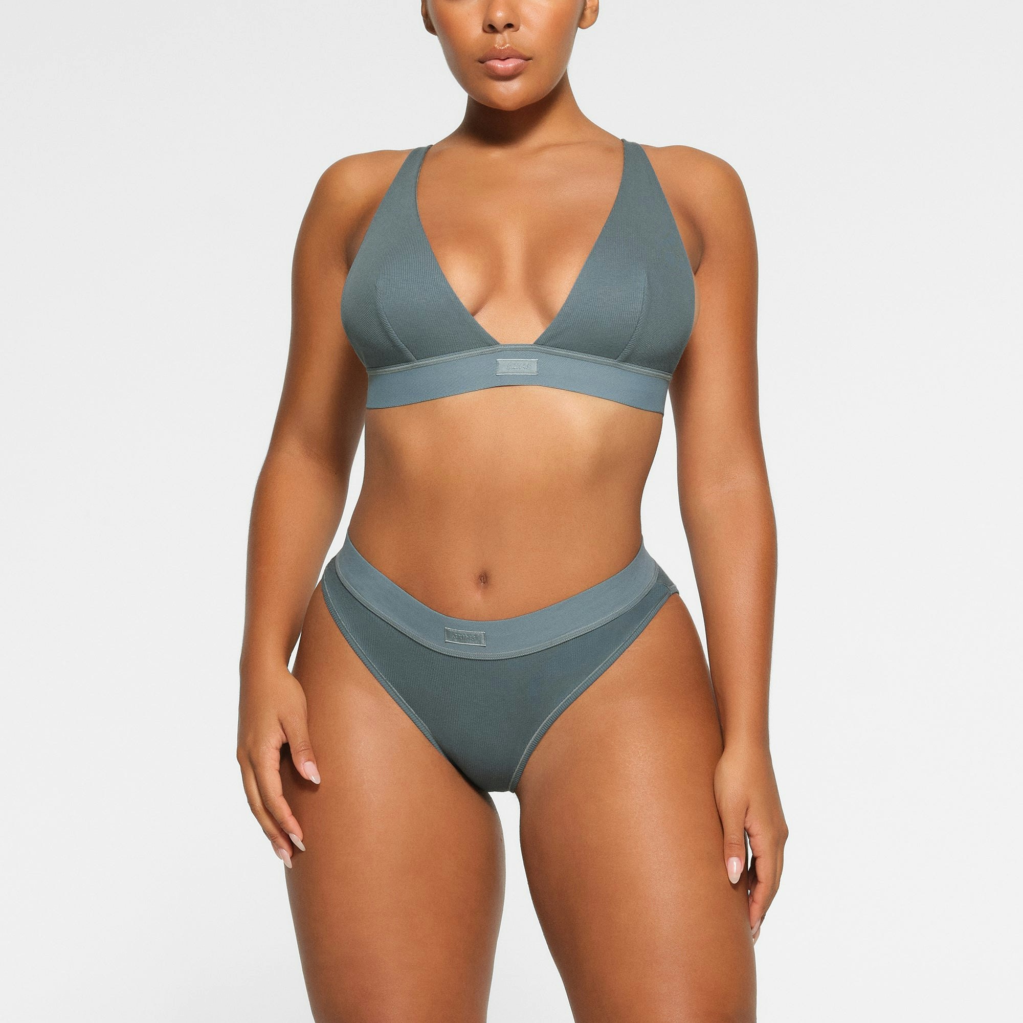 COTTON RIB BRIEF - KYANITE