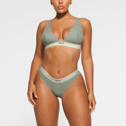 COTTON RIB BRIEF - MINERAL