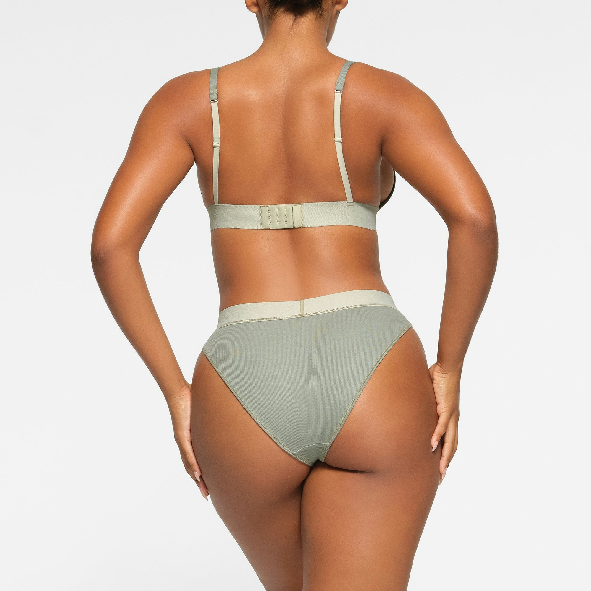 COTTON RIB BRIEF - MINERAL