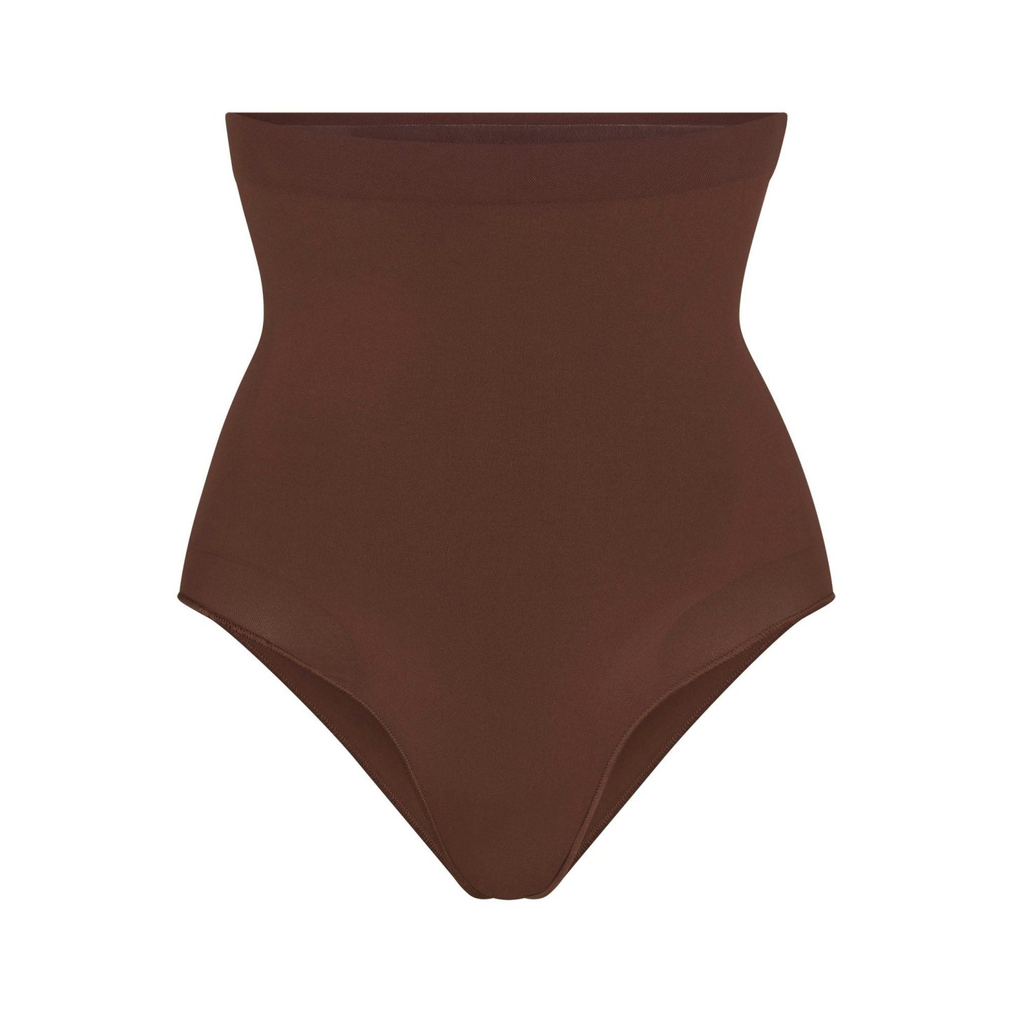SEAMLESS SCULPT HIGH-WAISTED BRIEF - COCOA