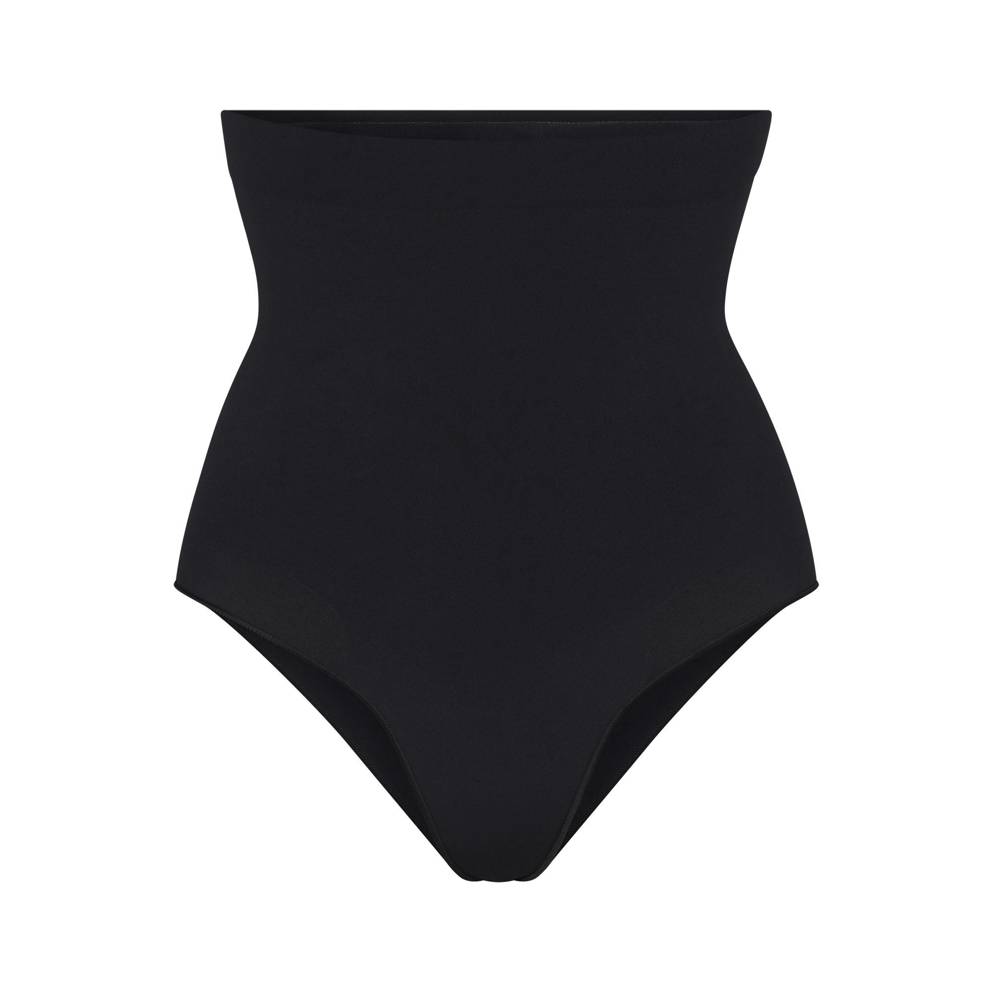 SEAMLESS SCULPT HIGH-WAISTED BRIEF - ONYX