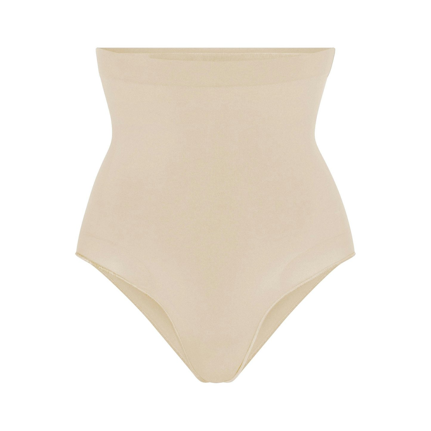 SEAMLESS SCULPT HIGH-WAISTED BRIEF - SAND
