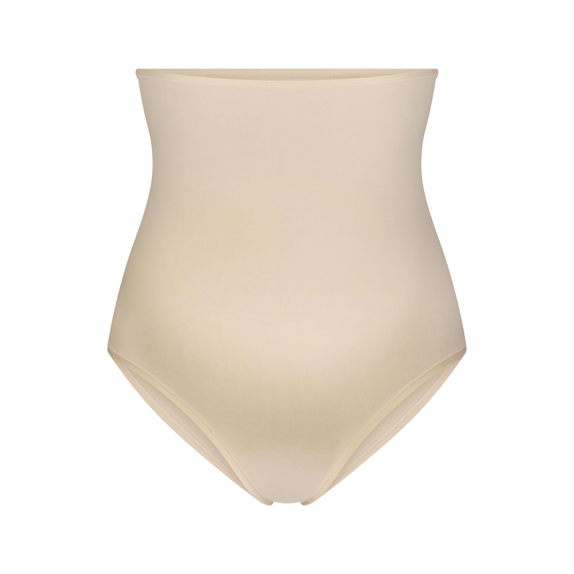 FITS EVERYBODY MATERNITY HIGH-WAISTED BRIEF - SAND