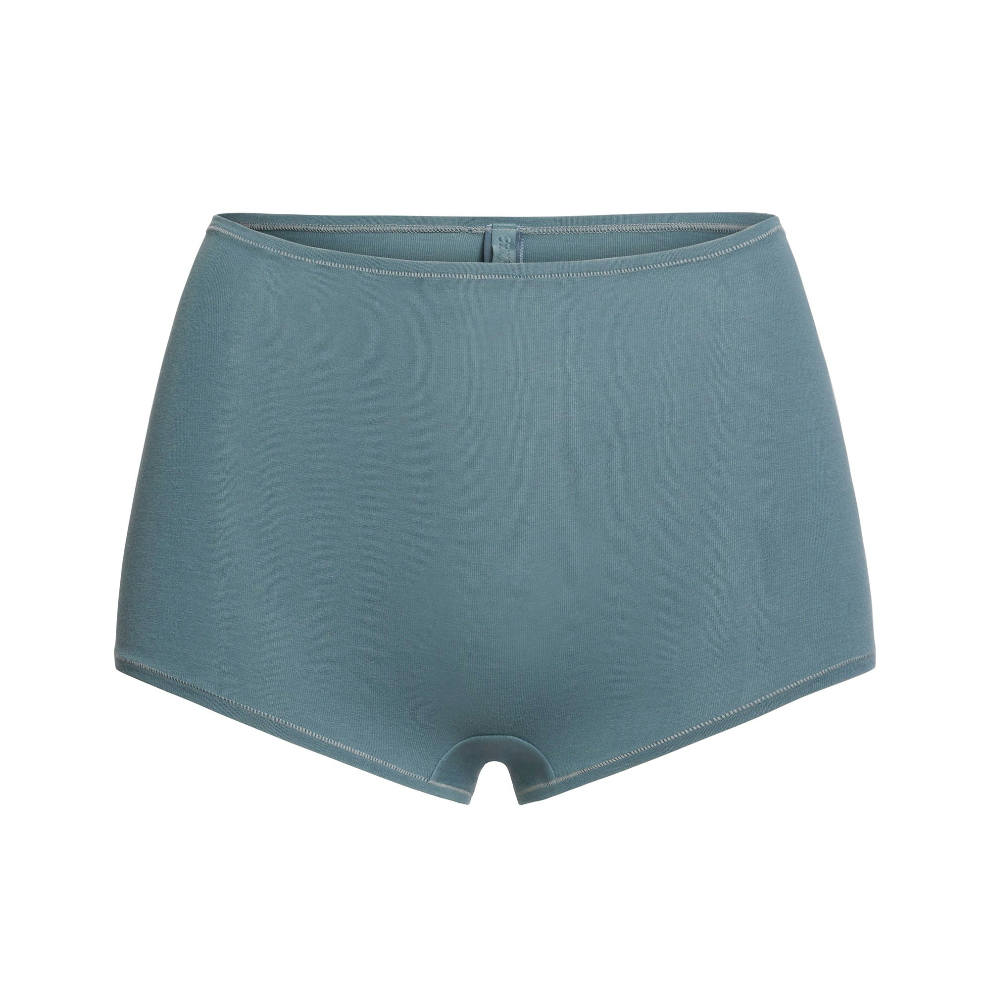 COTTON JERSEY BOY SHORT - KYANITE