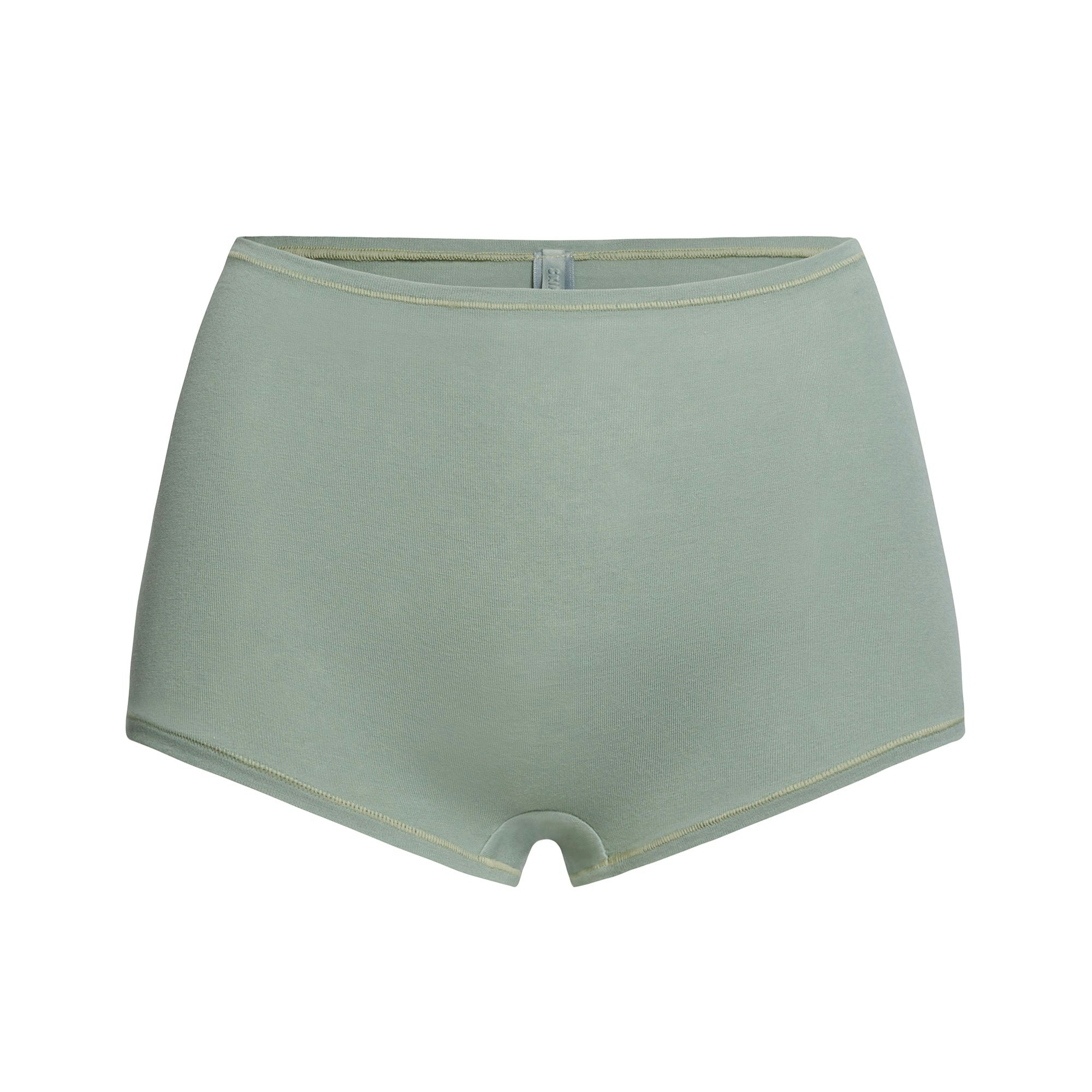 COTTON JERSEY BOY SHORT - MINERAL