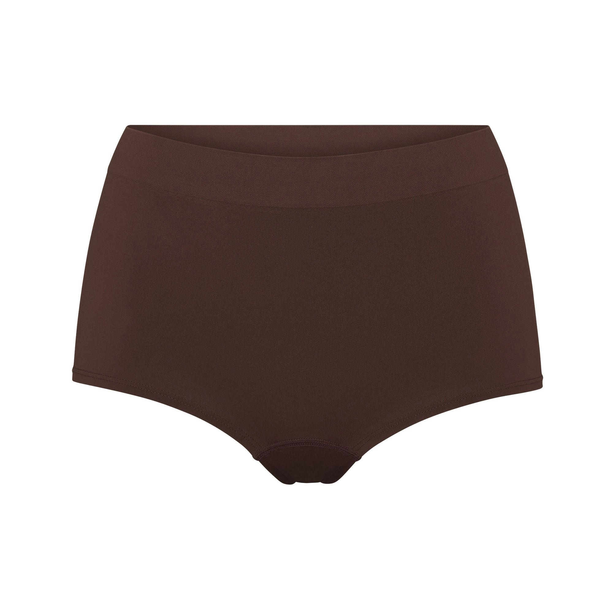 SOFT SMOOTHING SEAMLESS BOY SHORT - COCOA