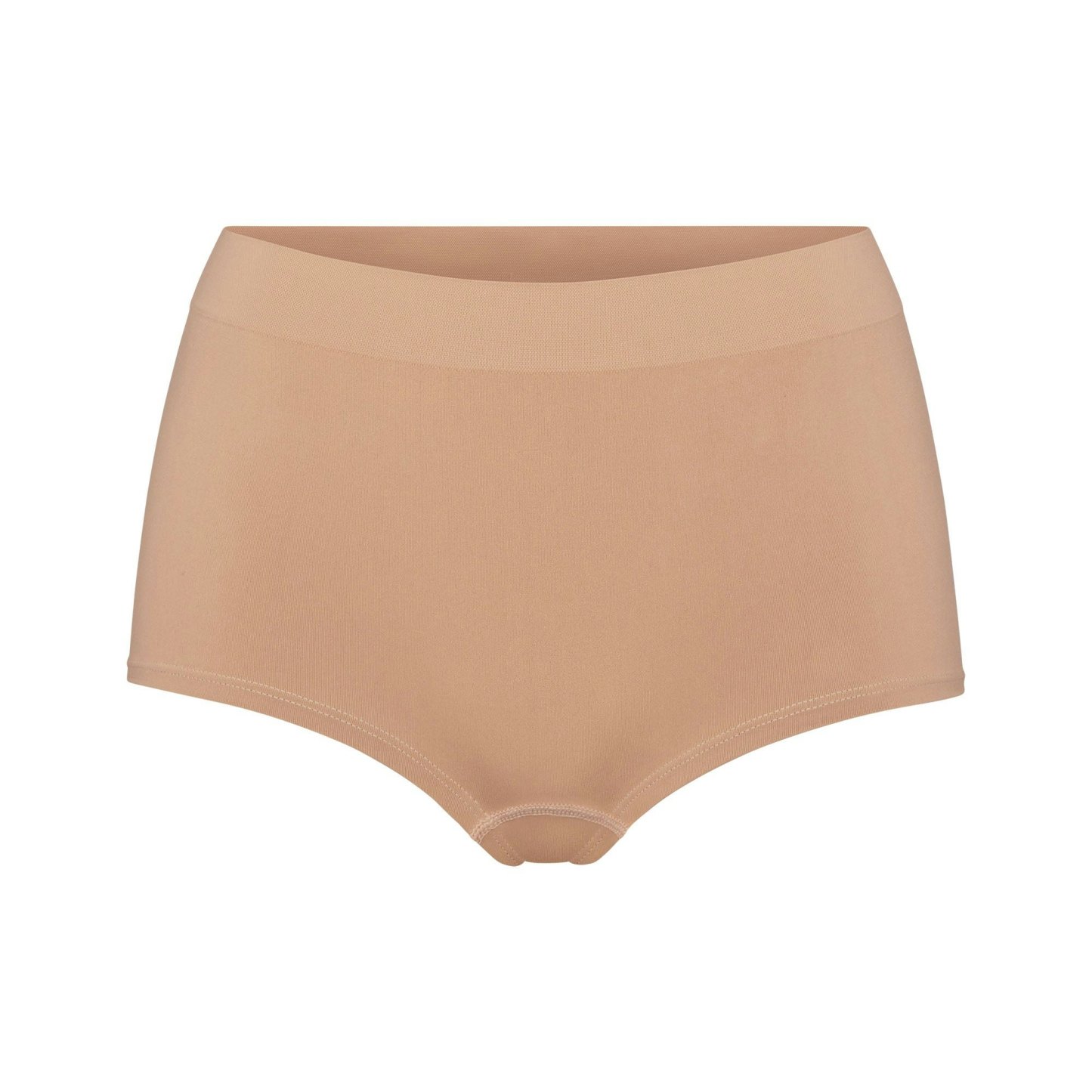 SOFT SMOOTHING SEAMLESS BOY SHORT - OCHRE