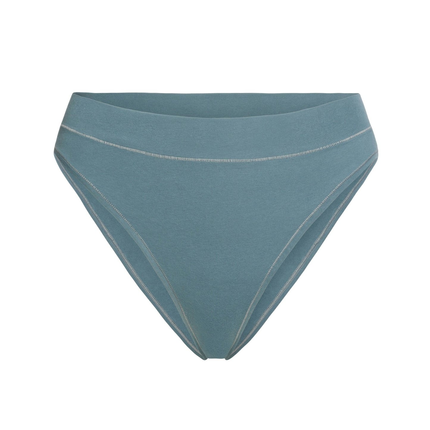 COTTON JERSEY CHEEKY TANGA - KYANITE