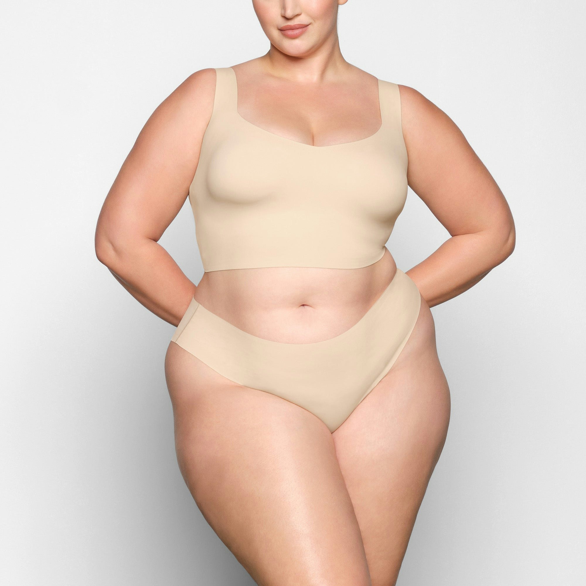 NAKED CHEEKY HIPSTER - SAND