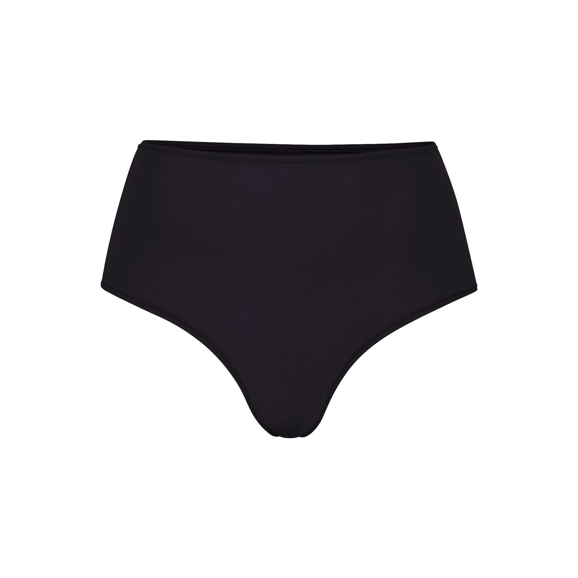 FITS EVERYBODY HIGH-WAISTED THONG - ONYX