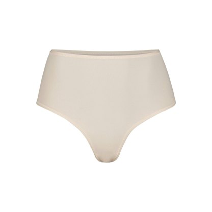 FITS EVERYBODY HIGH-WAISTED THONG - SAND