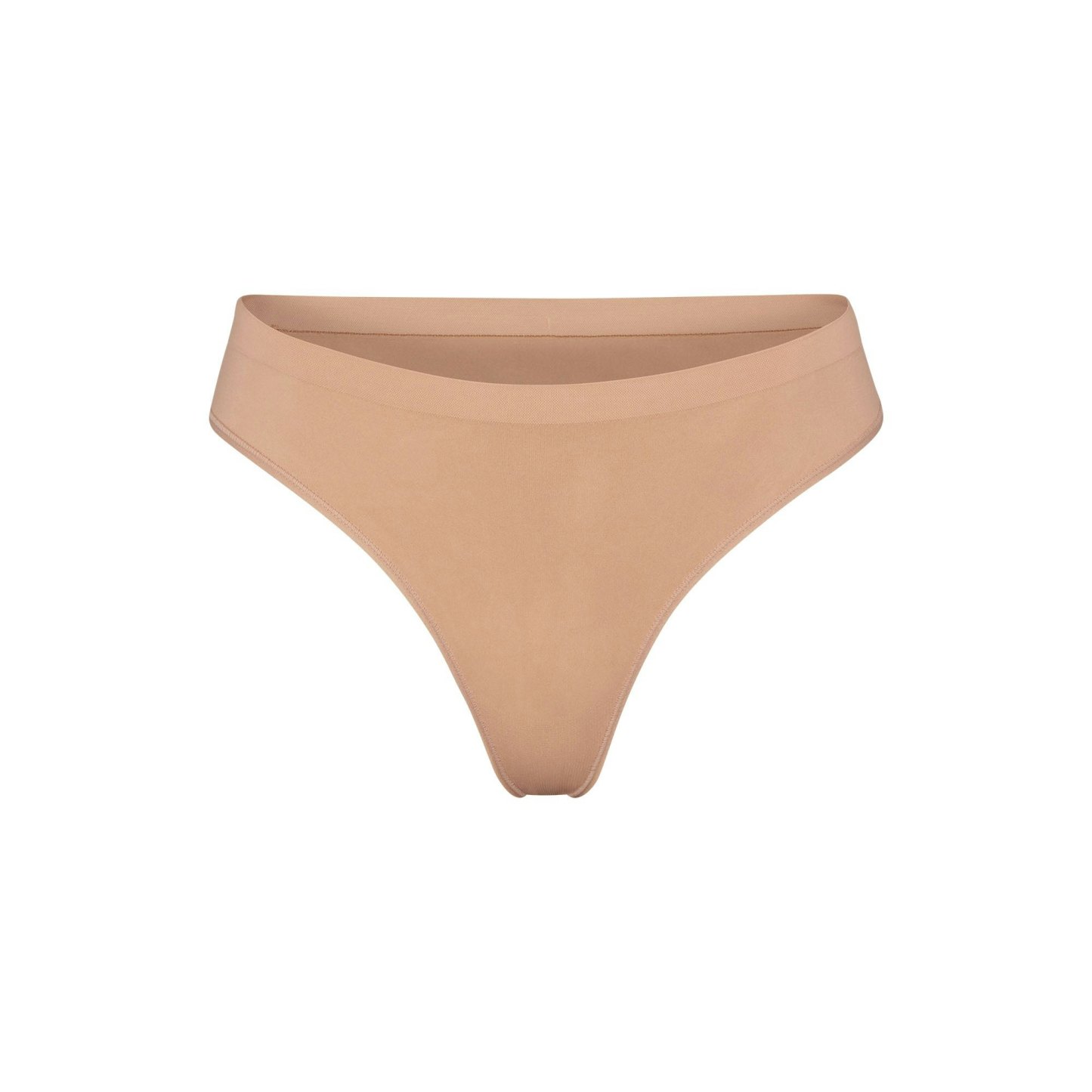 SOFT SMOOTHING SEAMLESS THONG - OCHRE