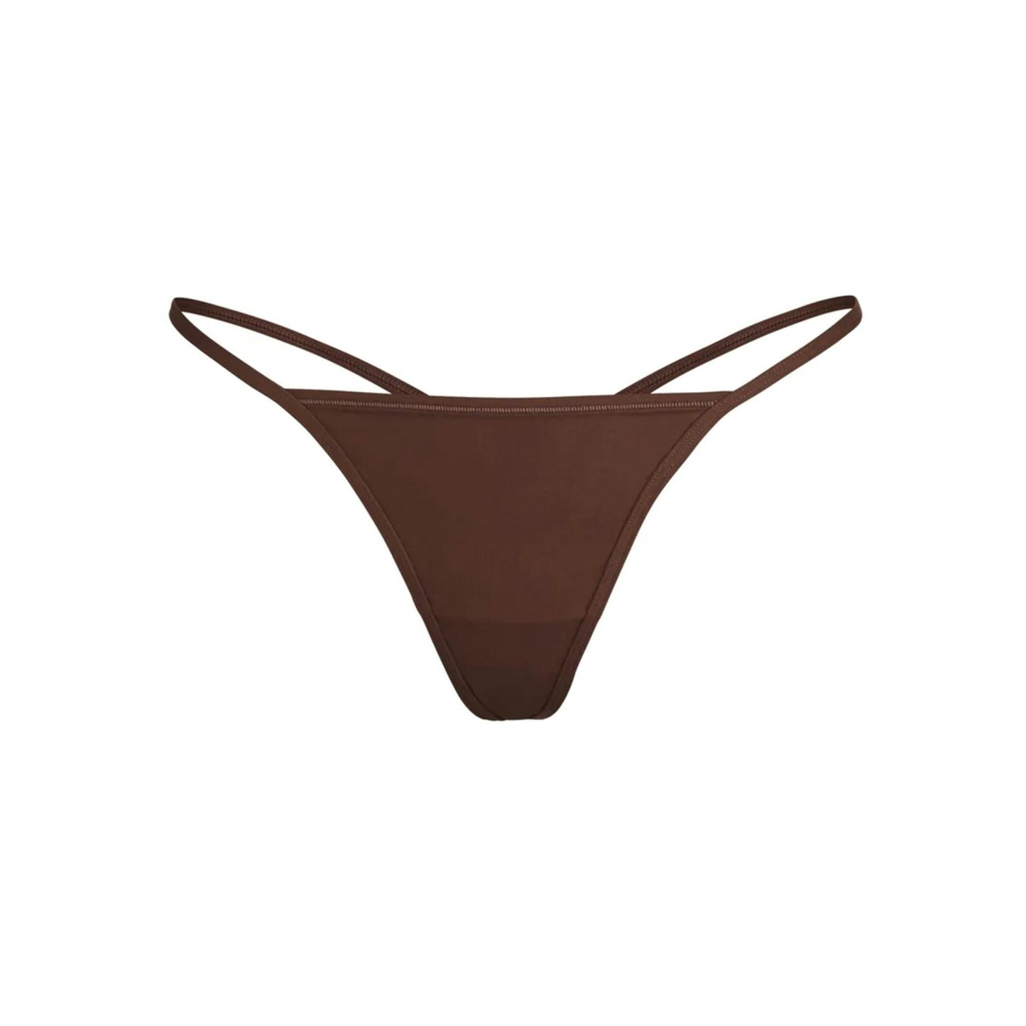 FITS EVERYBODY T-STRING THONG - COCOA