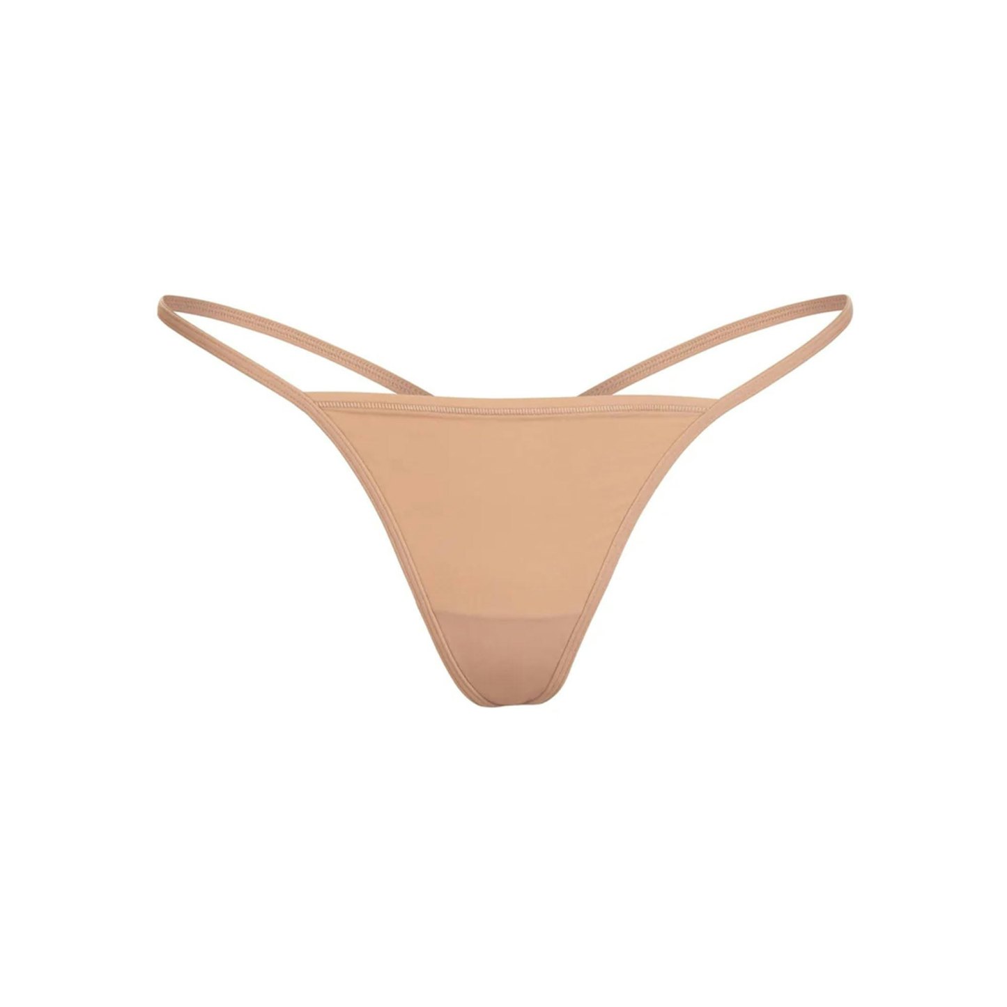 FITS EVERYBODY T-STRING THONG - OCHRE