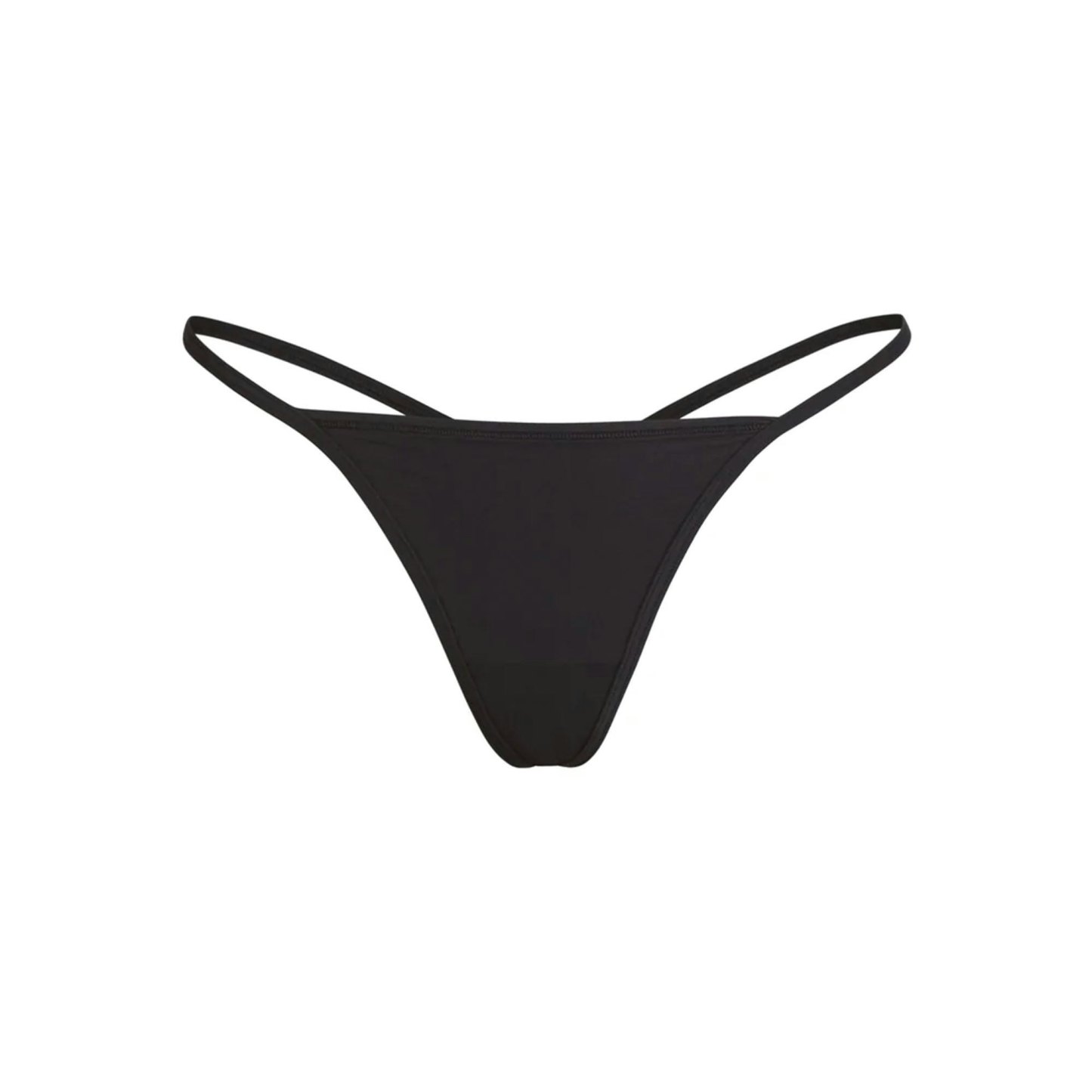 FITS EVERYBODY T-STRING THONG - ONYX