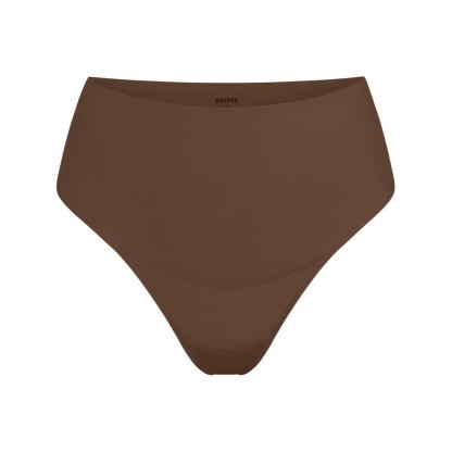 SMOOTHING INTIMATES HIGH-WAISTED THONG - JASPER