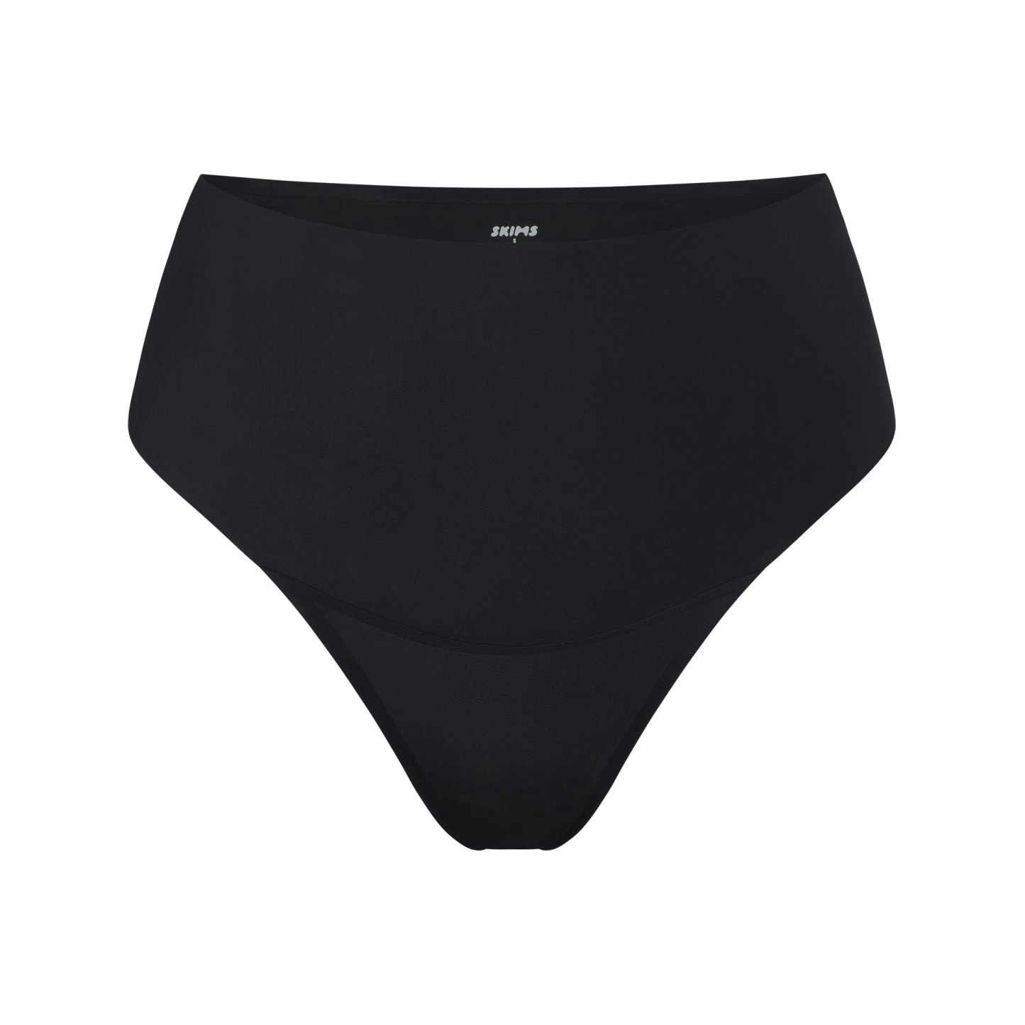SMOOTHING INTIMATES HIGH-WAISTED THONG - ONYX