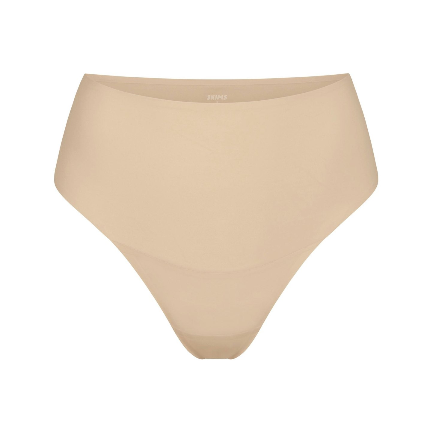 SMOOTHING INTIMATES HIGH-WAISTED THONG - SAND