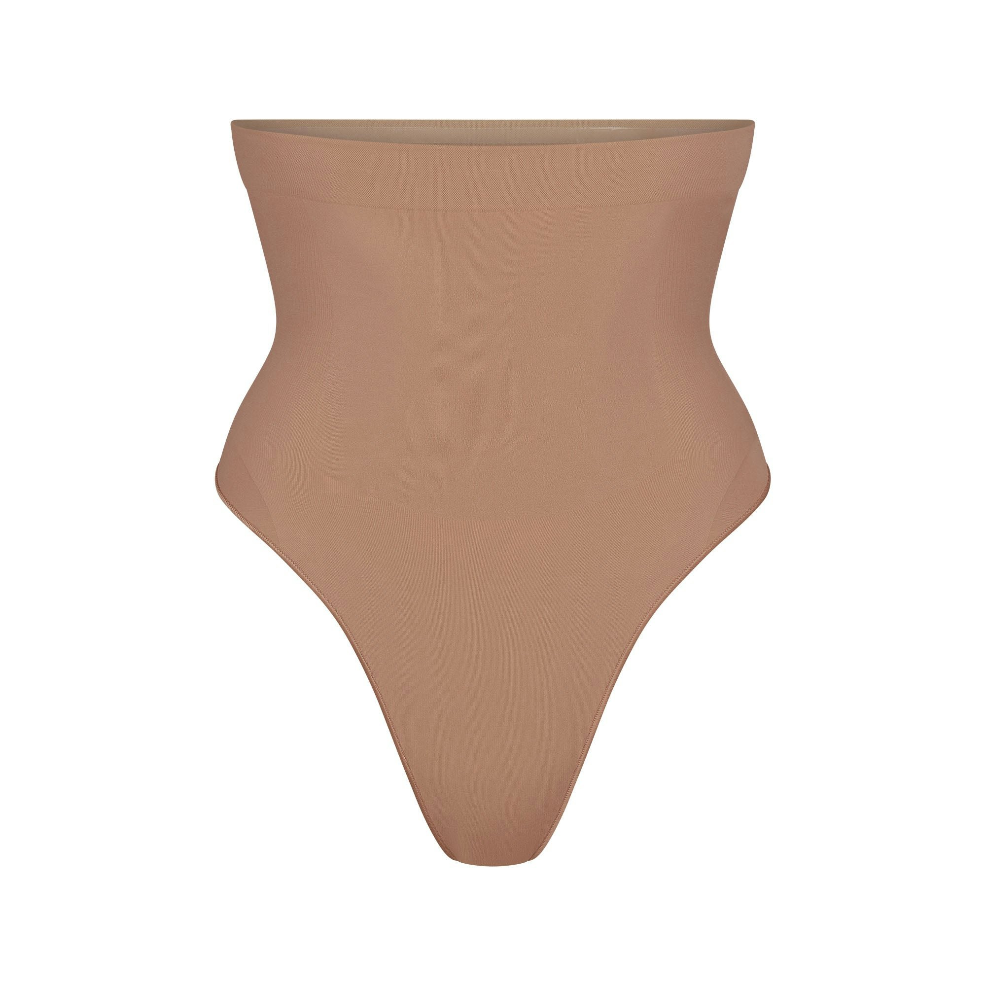 SEAMLESS SCULPT HIGH-WAISTED THONG - SIENNA