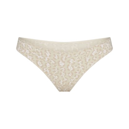 LIGHTWEIGHT COTTON THONG - DELTA LEOPARD