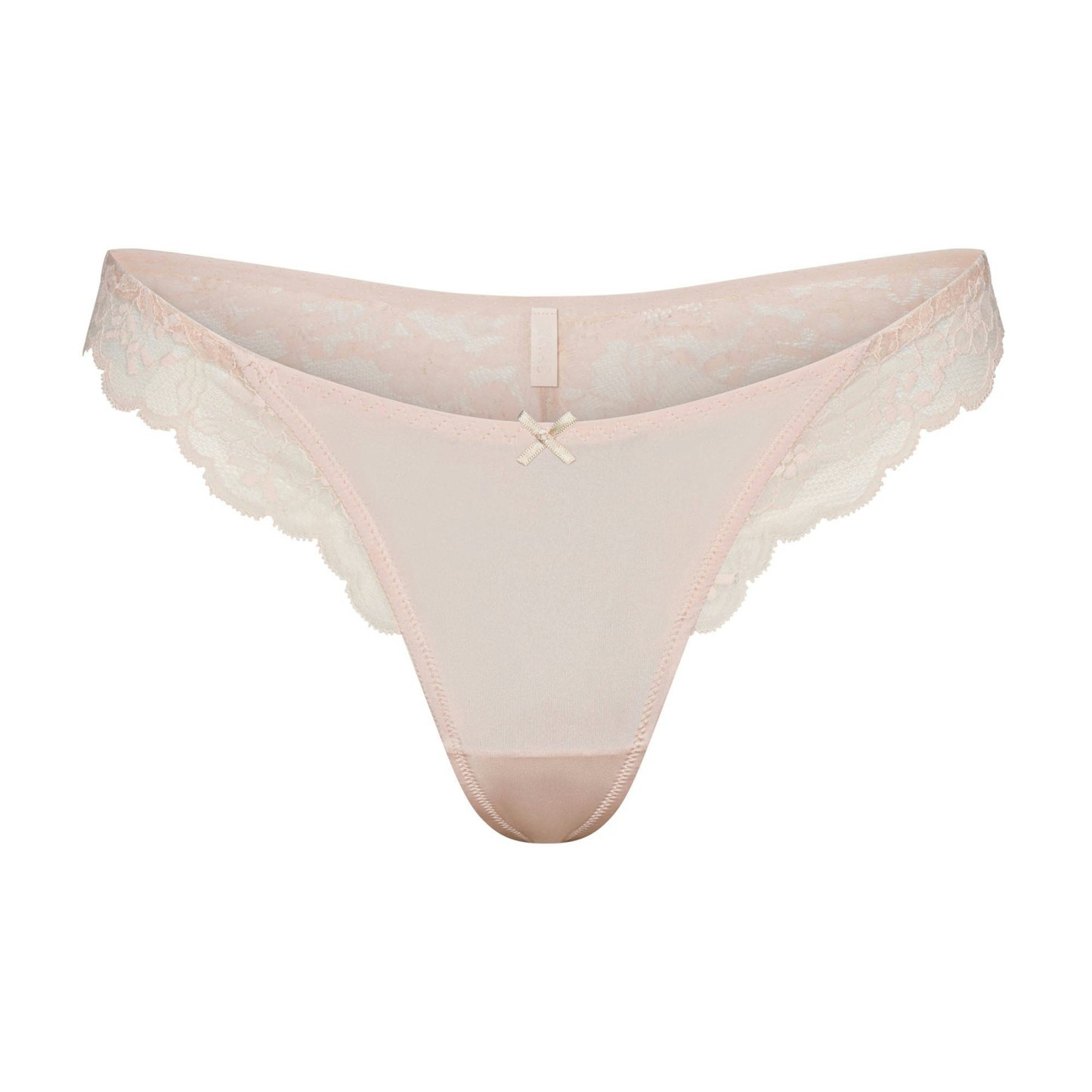SKIMS LACE THONG - PRIMROSE