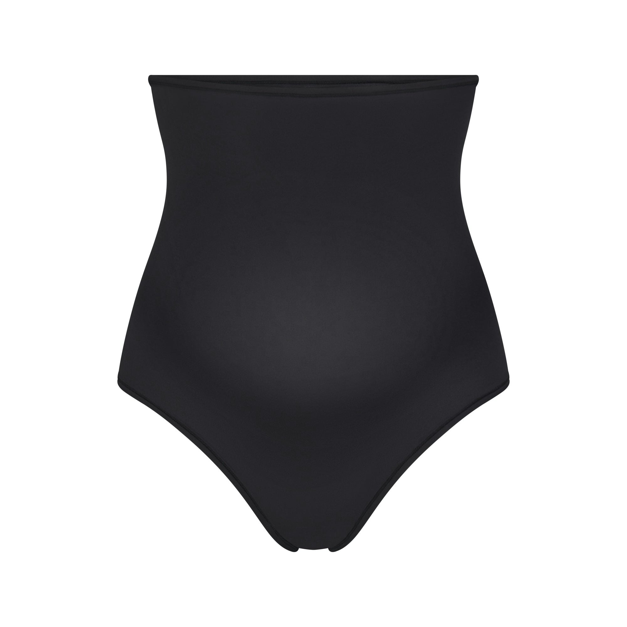FITS EVERYBODY MATERNITY HIGH-WAISTED THONG - ONYX