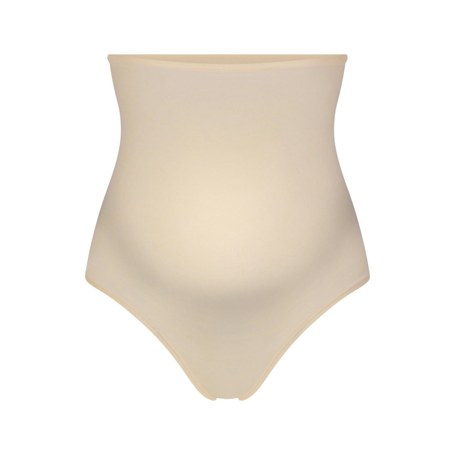 FITS EVERYBODY MATERNITY HIGH-WAISTED THONG - SAND
